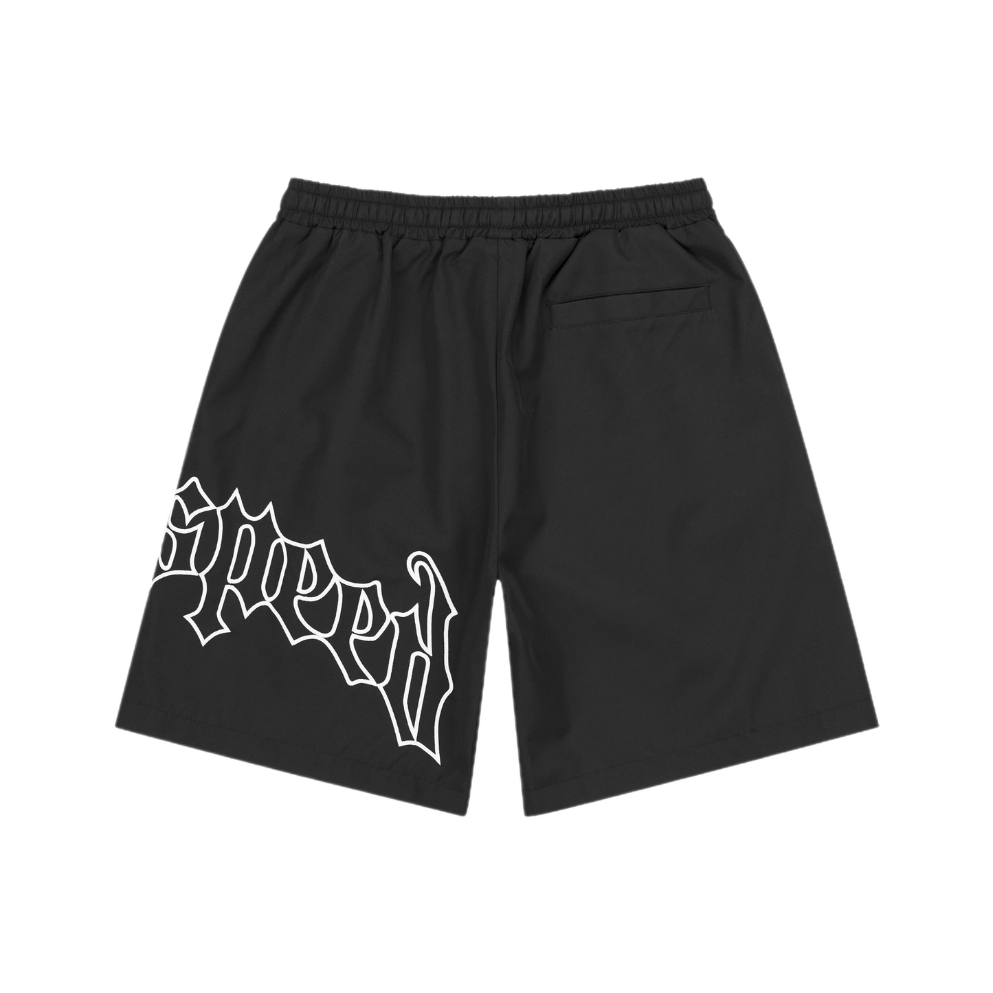 Godspeed OG Logo Nylon Shorts Black