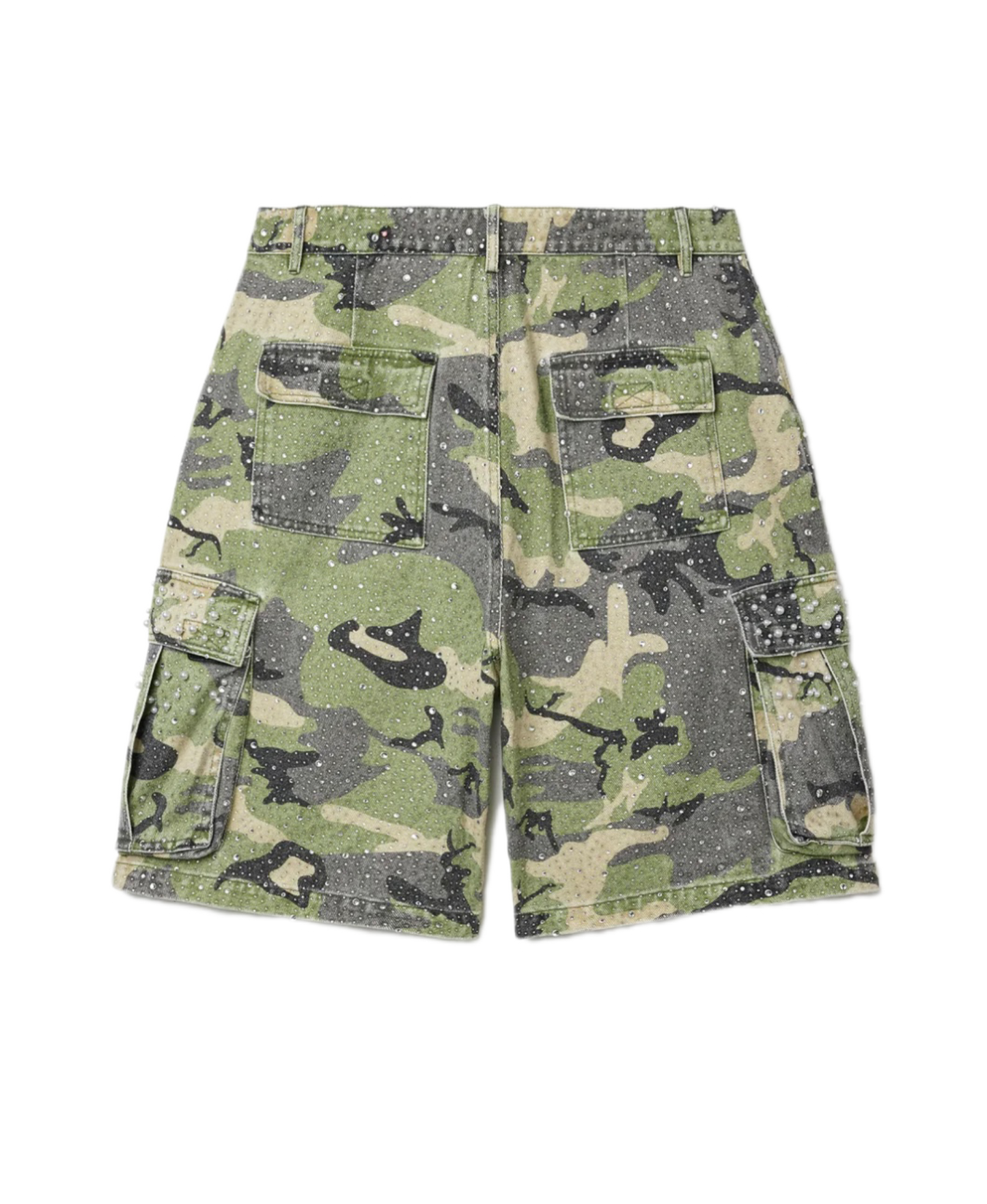 Vale Forever Soulja Jean Shorts Camo