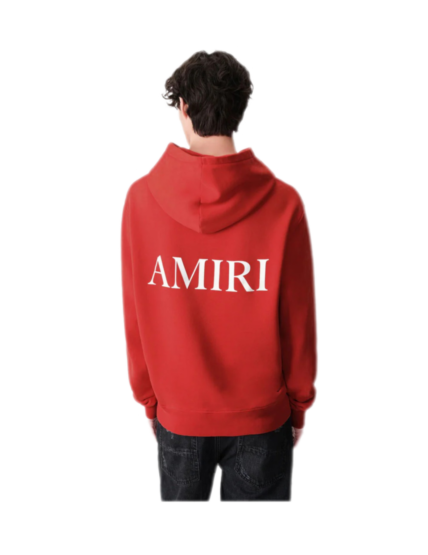 Amiri MA Core Logo Hoodie Red