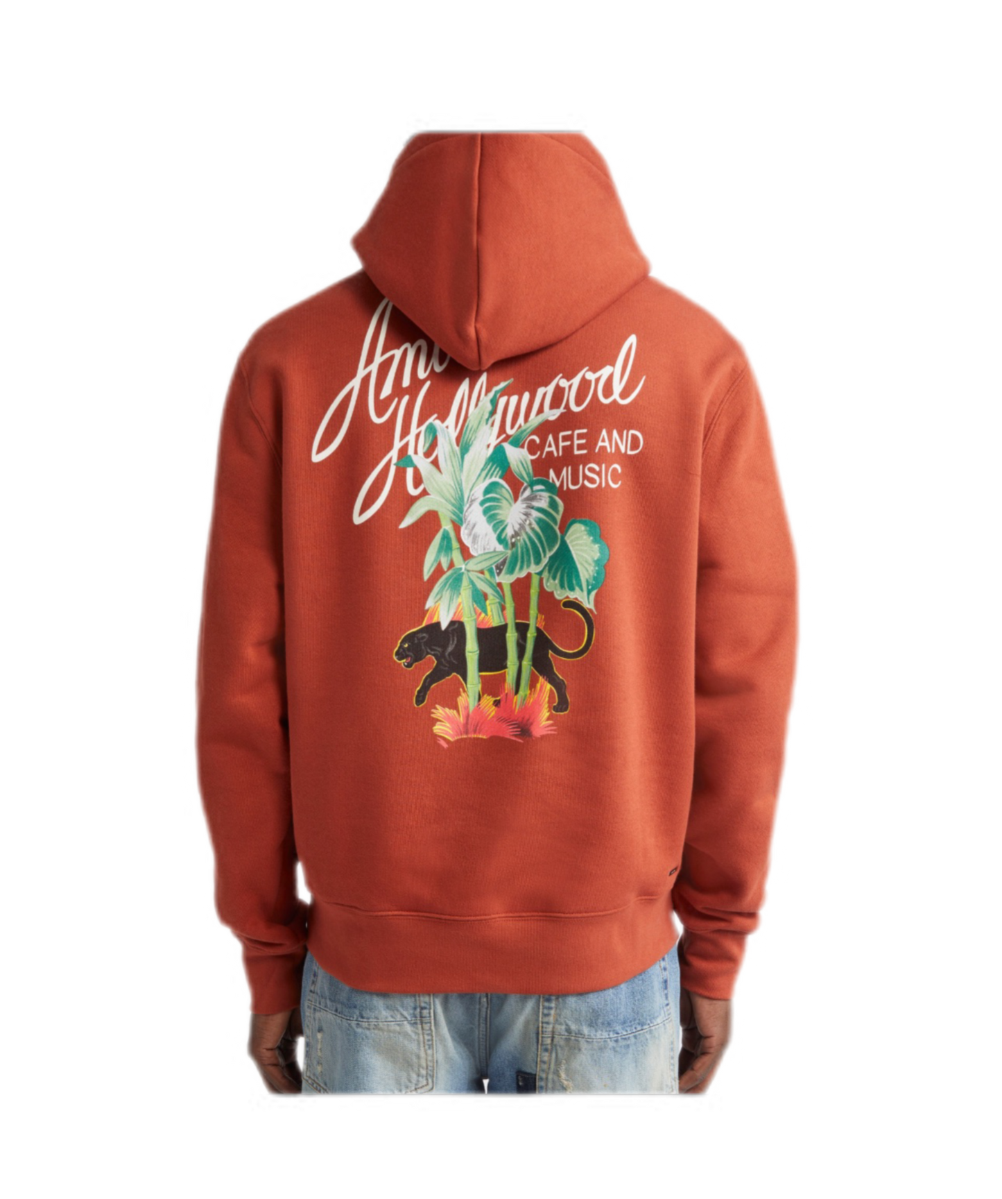 Amiri Hollywood Hoodie Burnt Orange