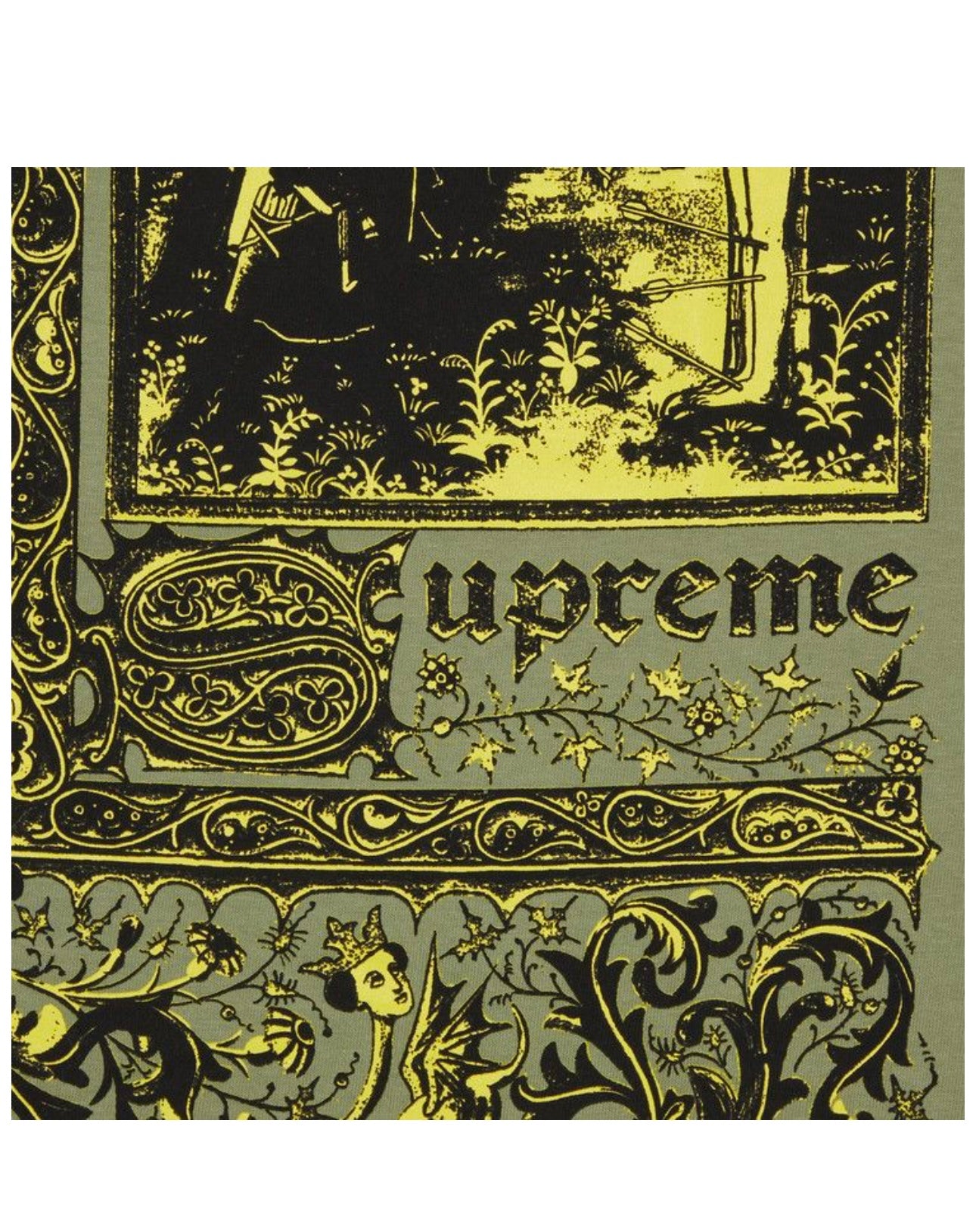 Supreme Saint Sebastian Long Sleeve Light Olive