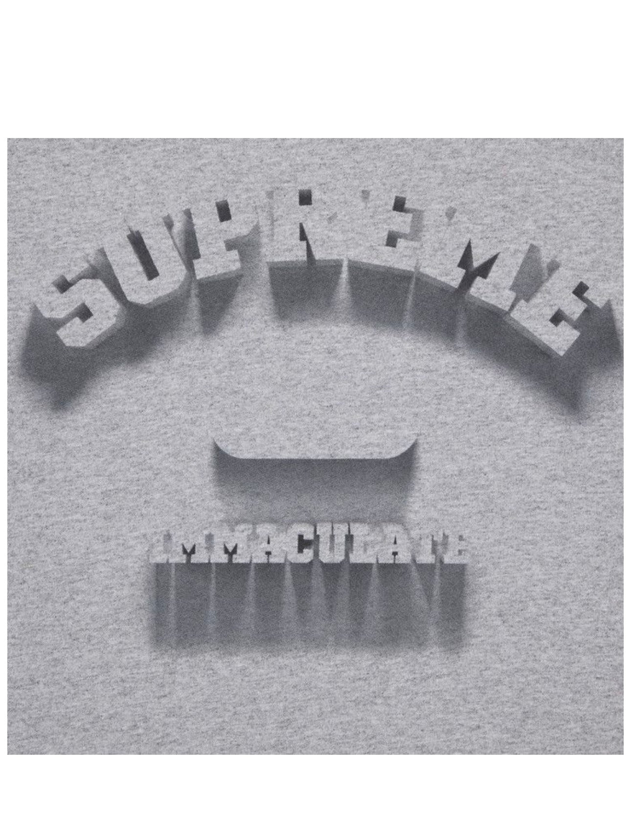 Supreme Shadow T-Shirt Heather Grey