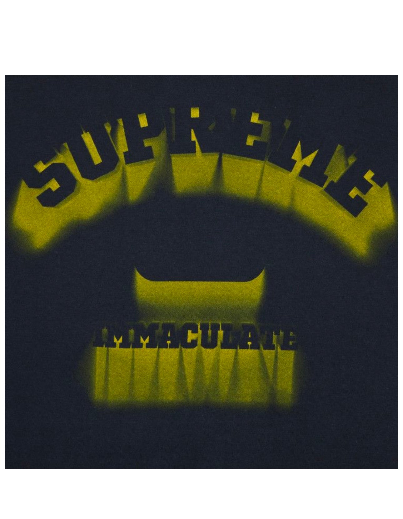 Supreme Shadow T-Shirt Navy