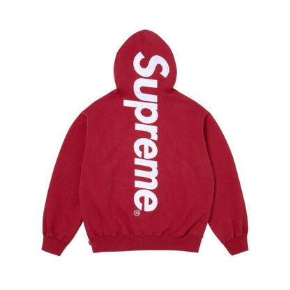 Supreme Satin Applique Sweatsuit Dark Red