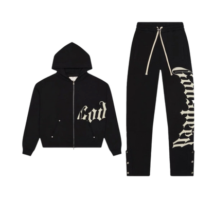 Godspeed OG Logo Sweatsuit V2 Black/Cream