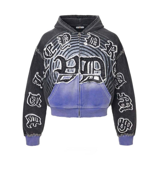 Vale Forever Hypnotiq Zip-Up Black