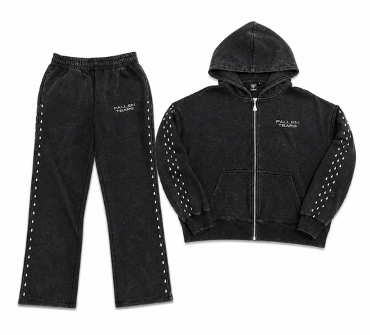 Fallen Tears Midnight Mourning Sweatsuit Black