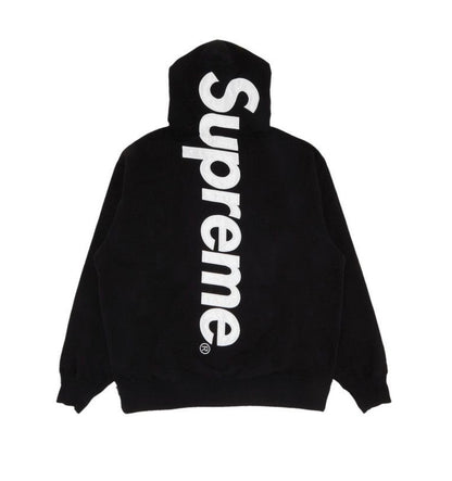 Supreme Satin Applique Sweatsuit Black