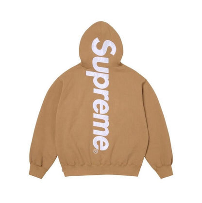 Supreme Satin Applique Sweatsuit Light Tan