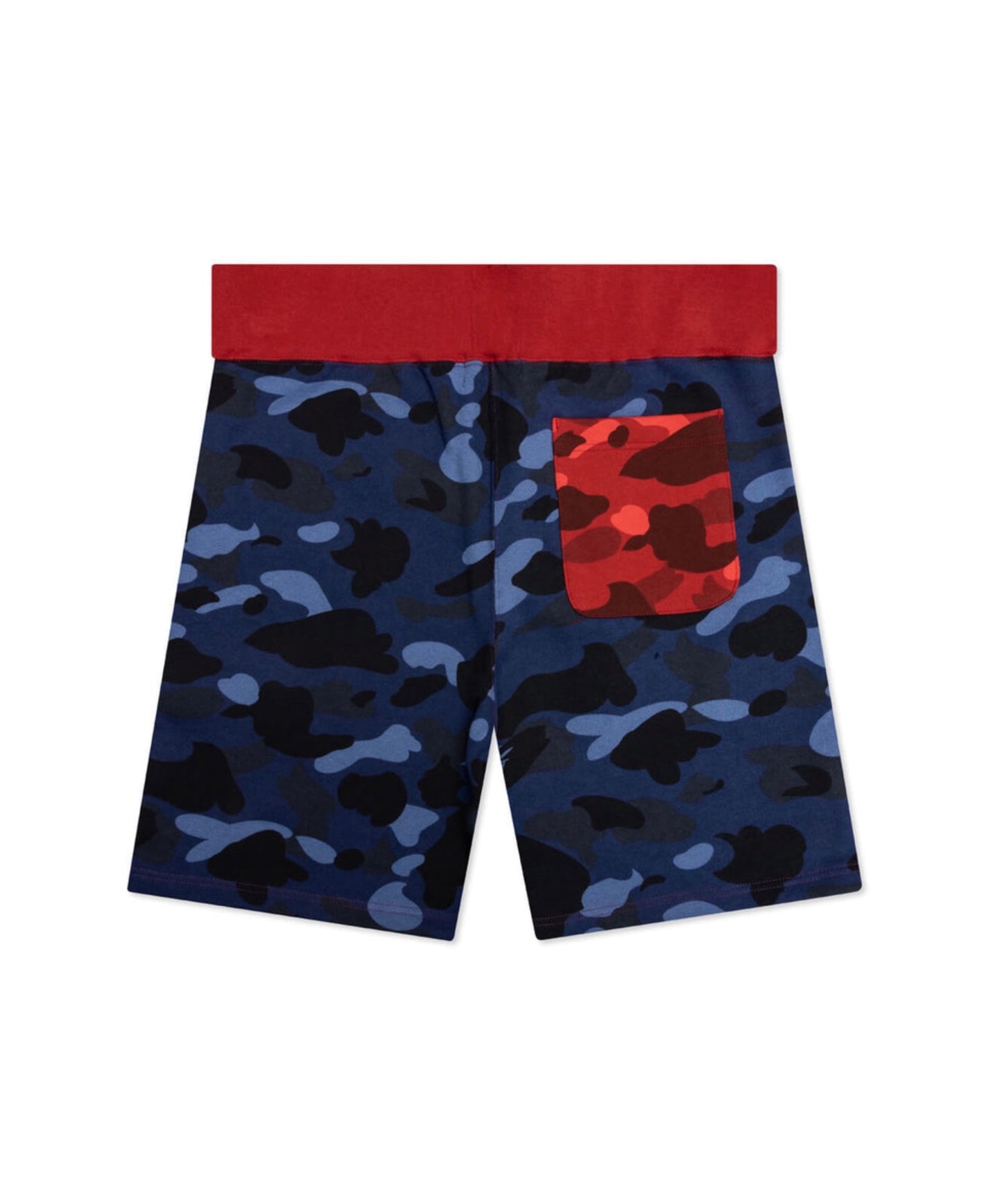 Bape Crazy Camo Shorts Purple/Blue