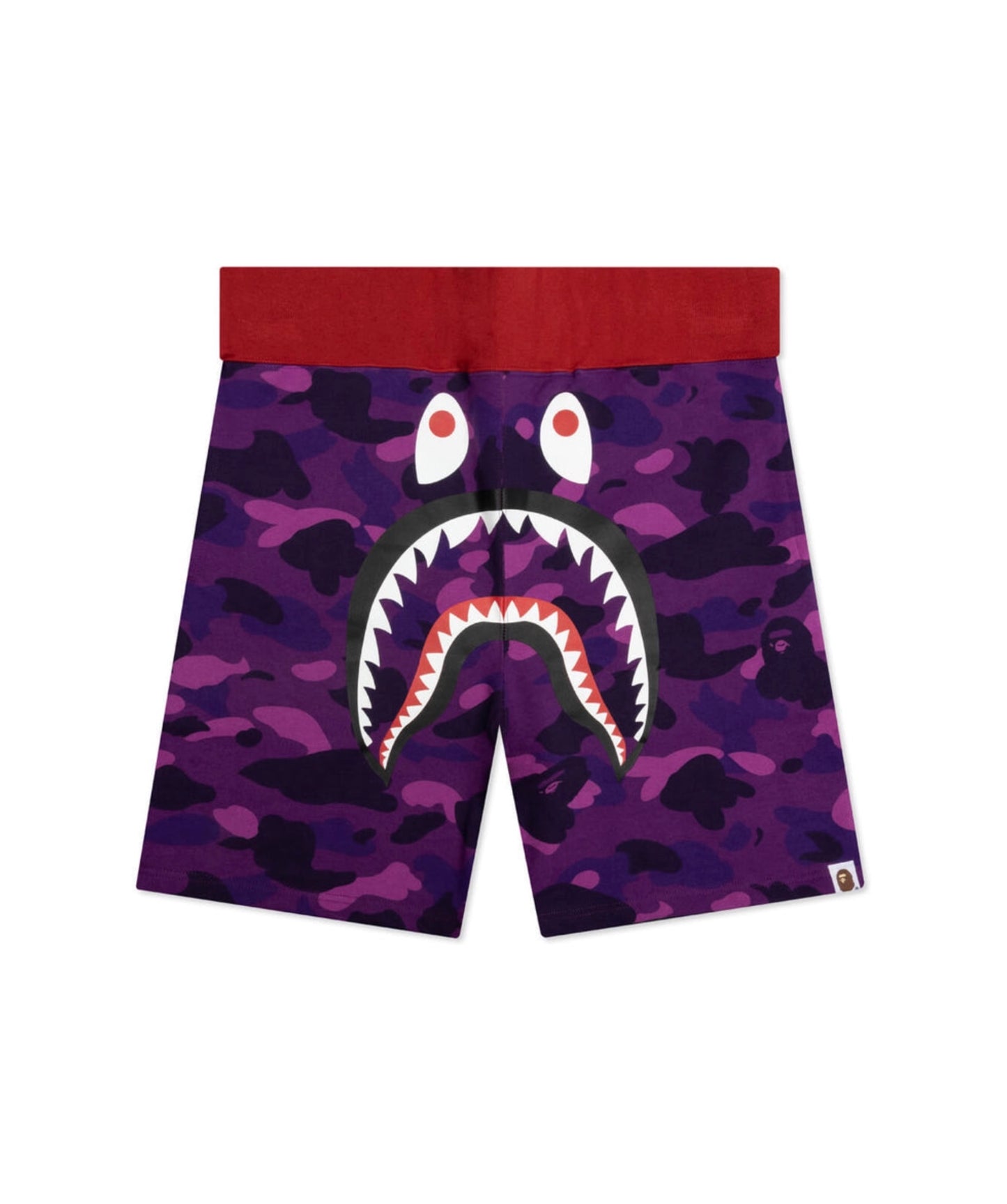 Bape Crazy Camo Shorts Purple/Blue