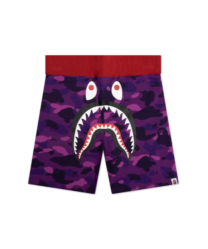 Bape Crazy Camo Shorts Purple/Blue