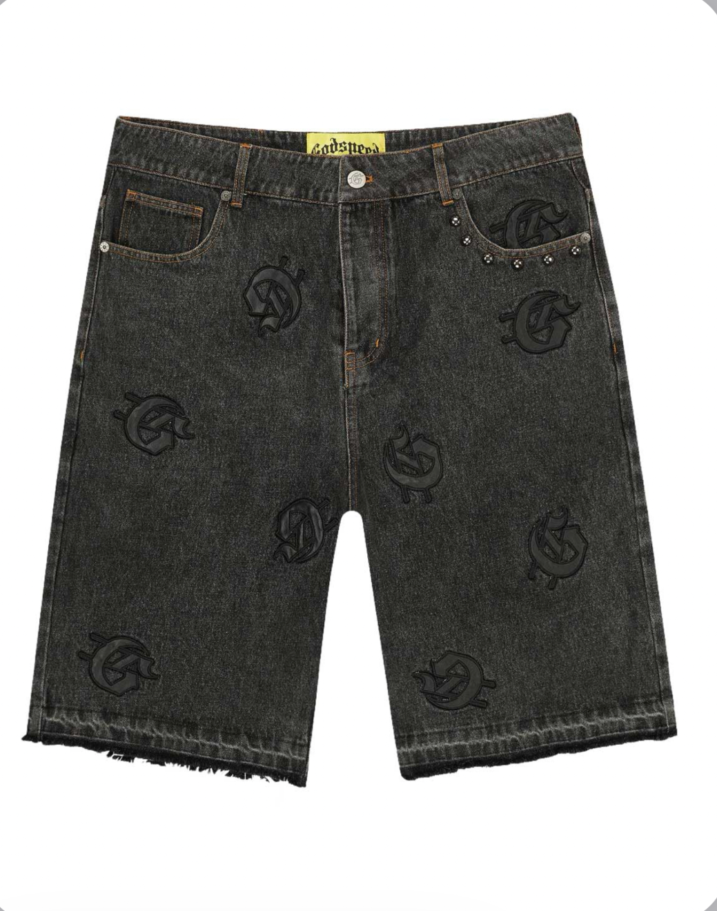 Godspeed Infinity Jean Shorts Black