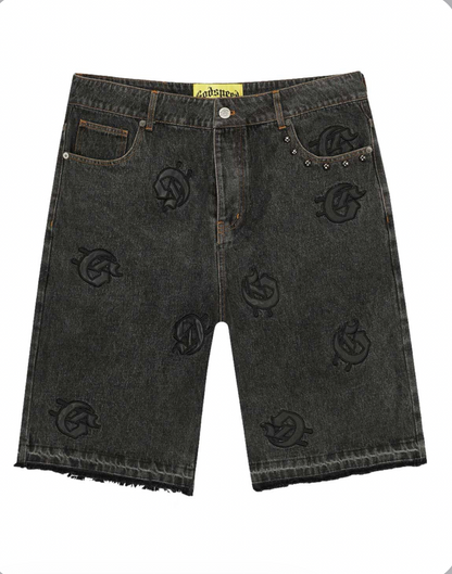 Godspeed Infinity Jean Shorts Black