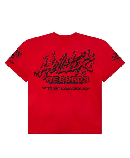 Hellstar Records T-Shirt Red