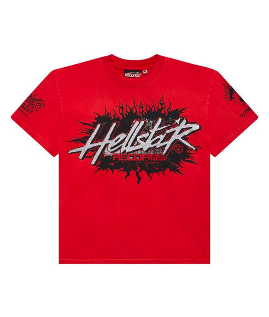 Hellstar Records T-Shirt Red