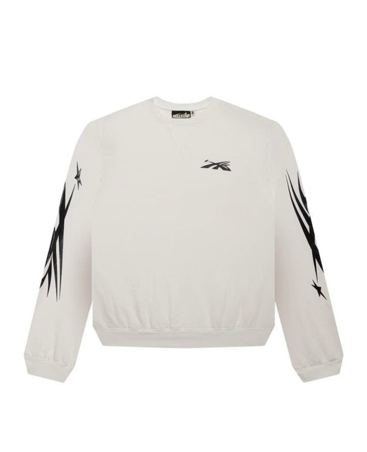 Hellstar Sports Crewneck White