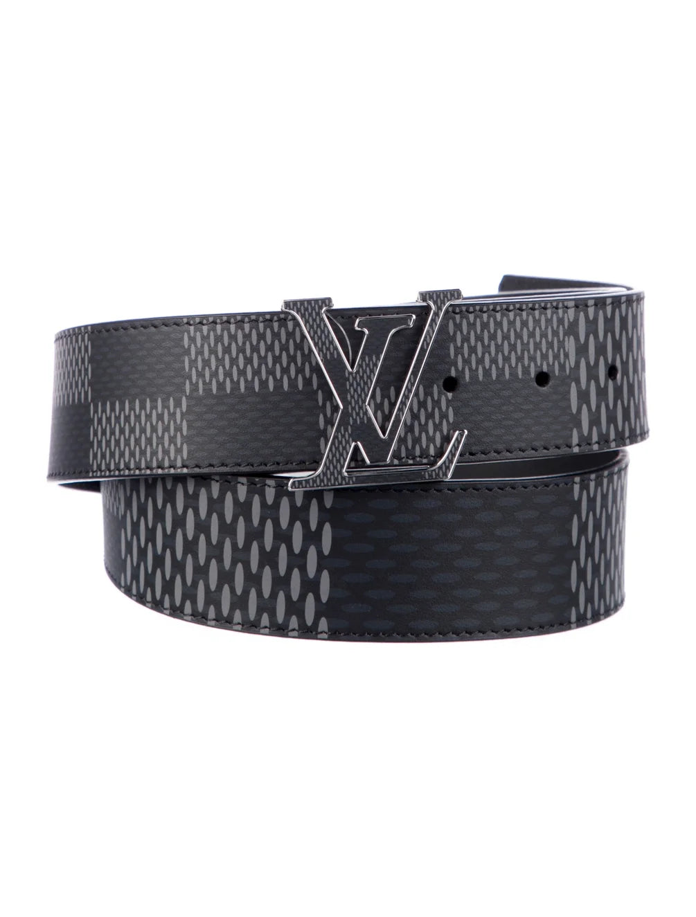 Louis Vuitton Belt Damier Graphite 3D