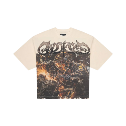 Godspeed Steel Sharpens T-Shirt Bone