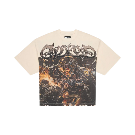 Godspeed Steel Sharpens T-Shirt Bone