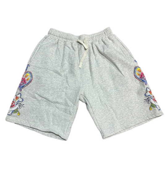 Righteous Risen King Shorts Grey
