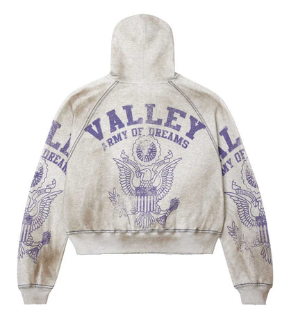 Vale Forever Army Zip-Up Grey