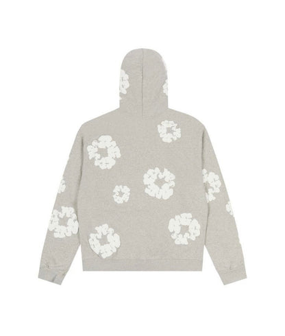 Denim Tears Cotton Wreath Zip-Up Grey