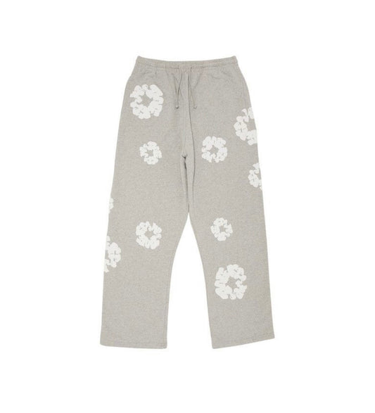 Denim Tears Cotton Wreath Baggy Sweatpants Grey