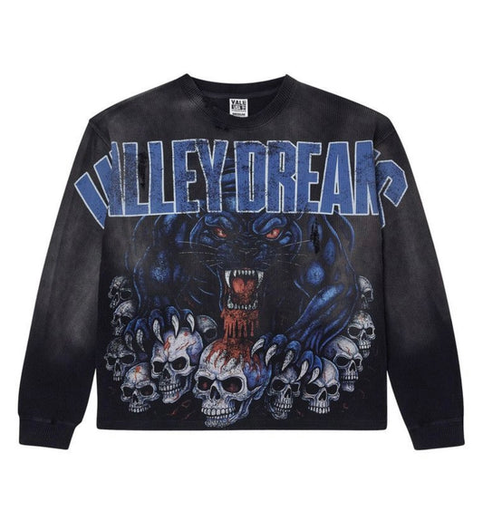 Vale Forever Big Panther Long Sleeve Thermal Black