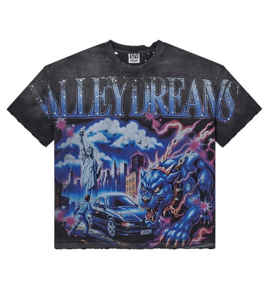Vale Forever Monster Big T-Shirt Black
