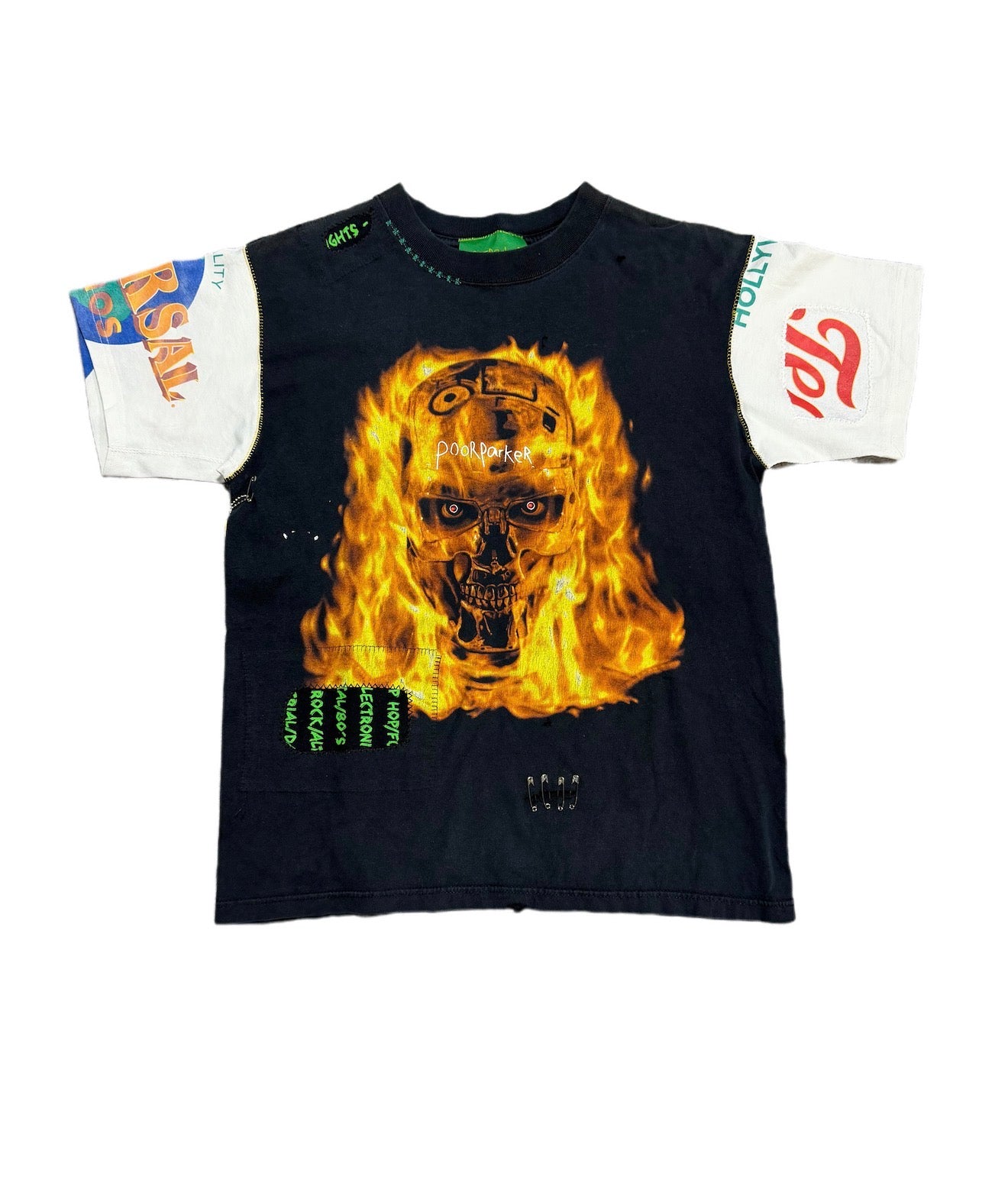 Poor Parker Terminator T-Shirt Black