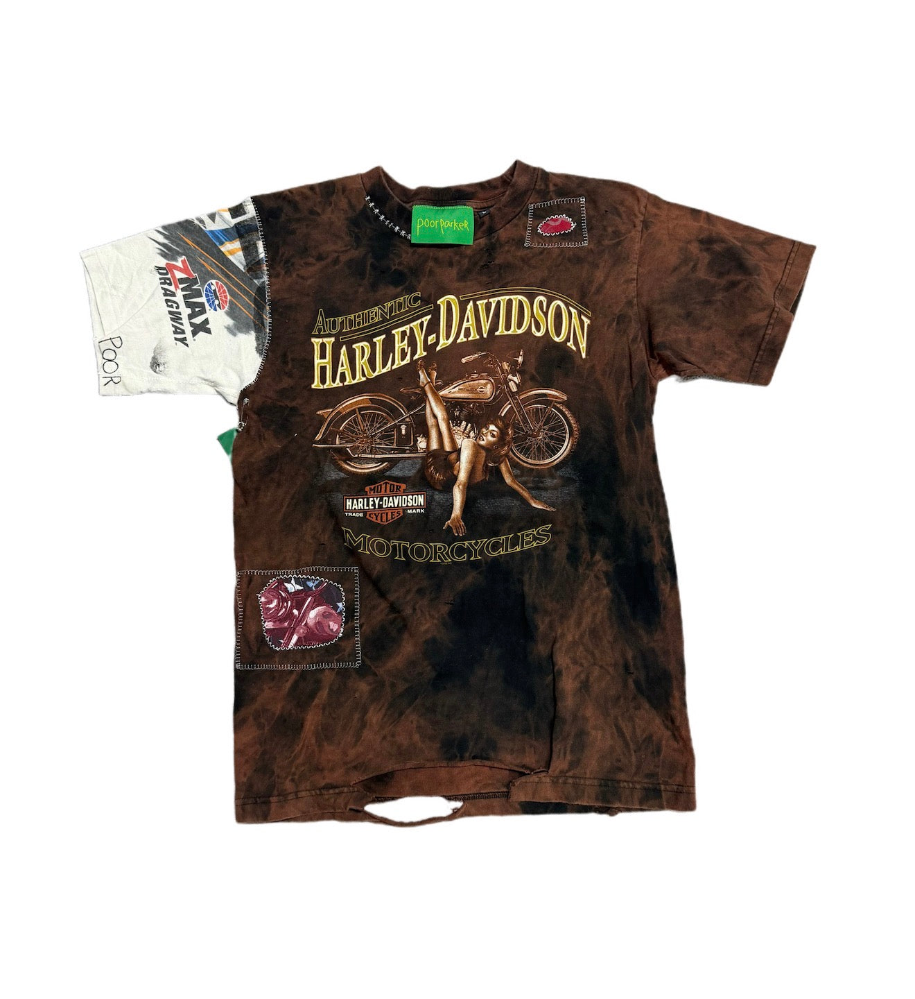 Poor Parker Harley Davidson ABU DHABI T-Shirt Brown/Black