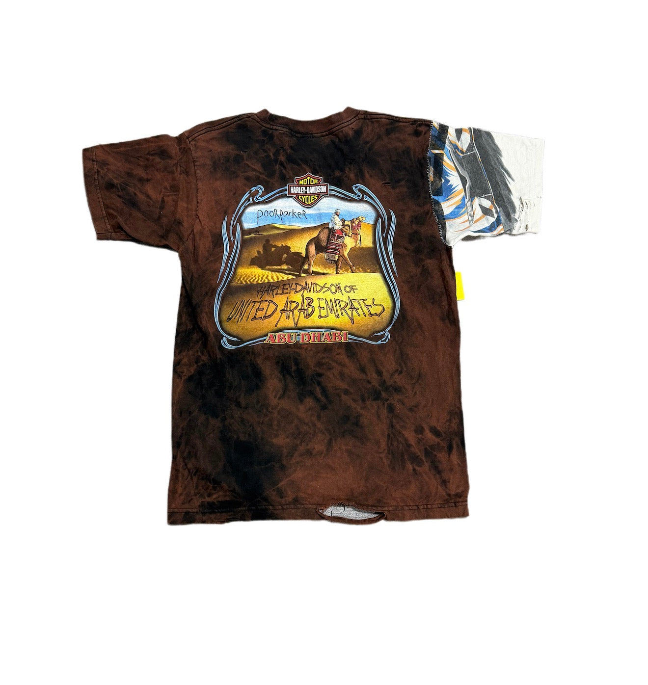 Poor Parker Harley Davidson ABU DHABI T-Shirt Brown/Black