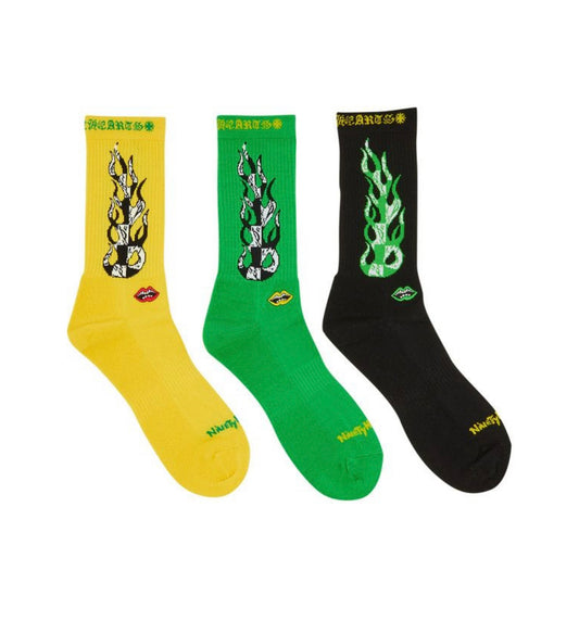Chrome Hearts Matty Boy Flame Socks
