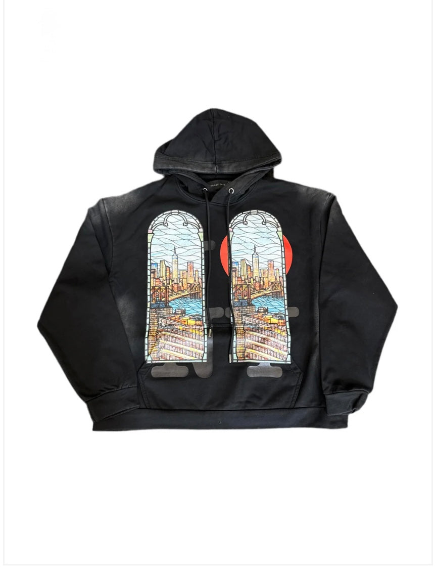 Who Decides War x POTN Hoodie Coal