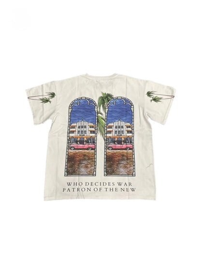 Who Decides War x POTN T-Shirt Ivory