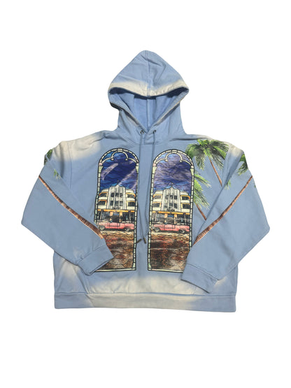 Who Decides War x POTN Hoodie Sky