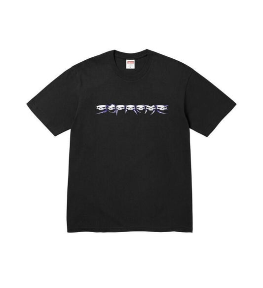 Supreme Skulls Spellout T-Shirt Black