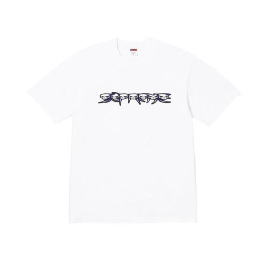 Supreme Skulls Spellout T-Shirt White