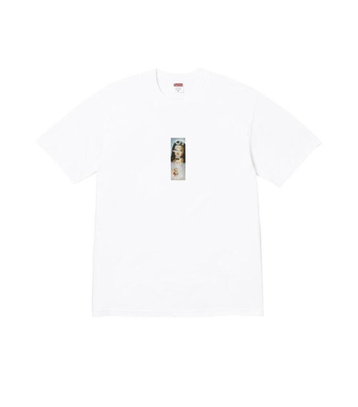 Supreme Prayer Card Box Logo T-Shirt White