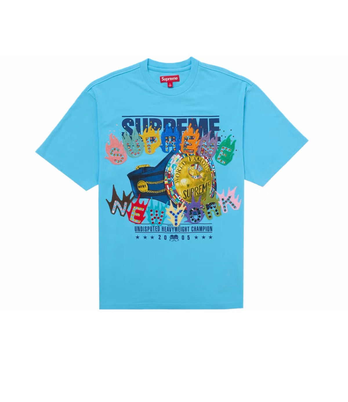 Supreme Undisputed S/S T-Shirt Light Blue