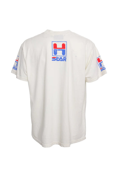 Hellstar HStar T-Shirt White/Red/Blue