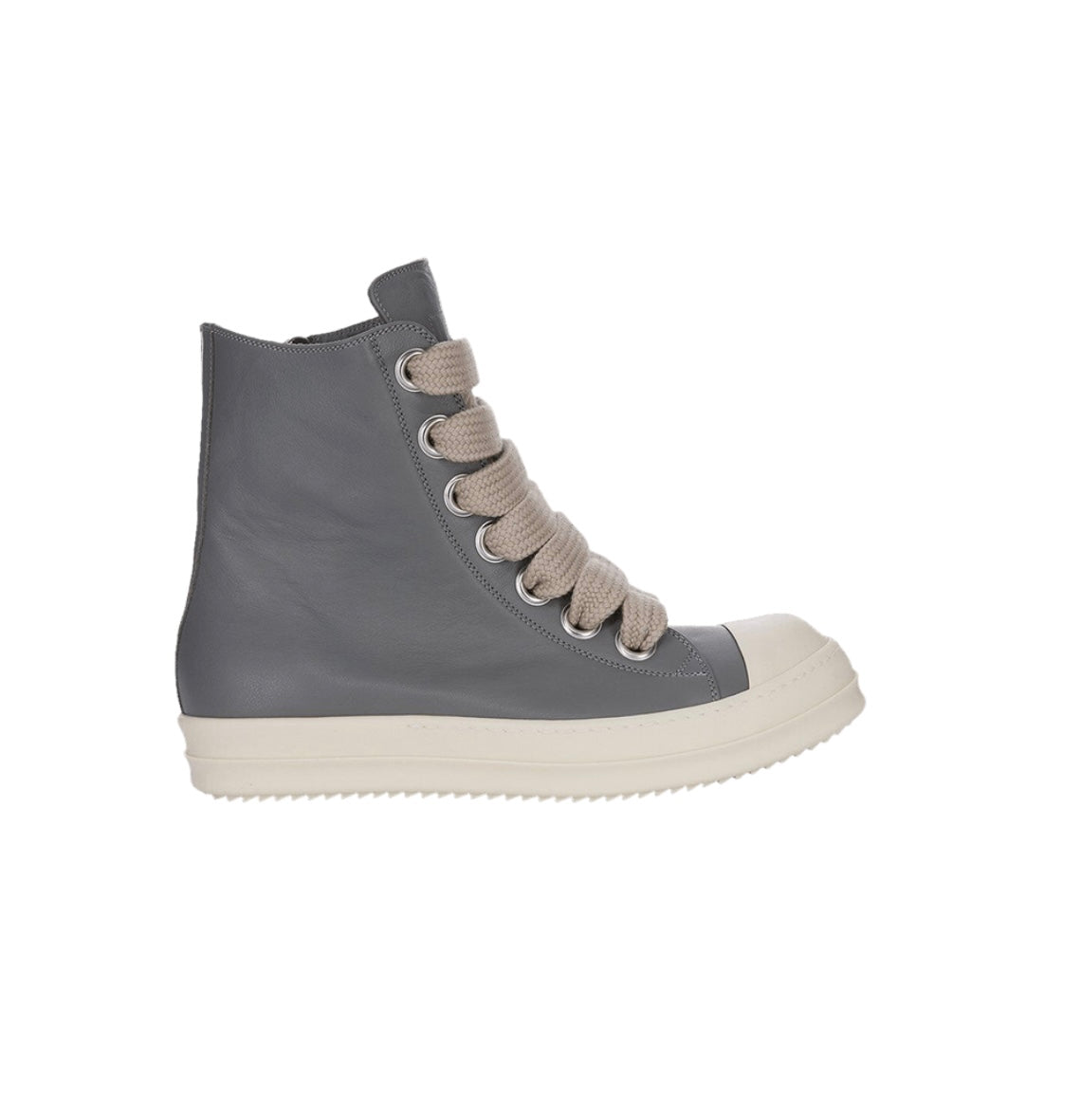 Rick Owens Concordians Jumbo Lace Leather High Washed Indigo/Milk