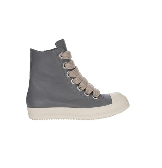 Rick Owens Concordians Jumbo Lace Leather High Washed Indigo/Milk