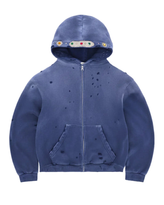 Bravest Studios Sapphire Zip-Up Navy