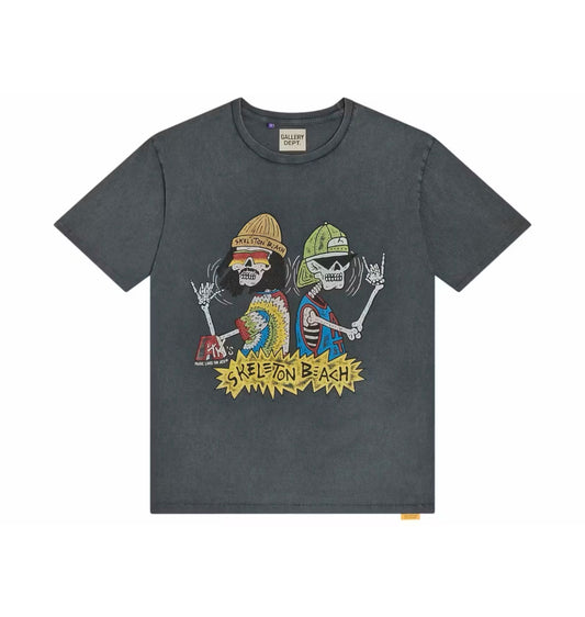 Gallery Dept ATK Skeleton Beach T-Shirt Graphite
