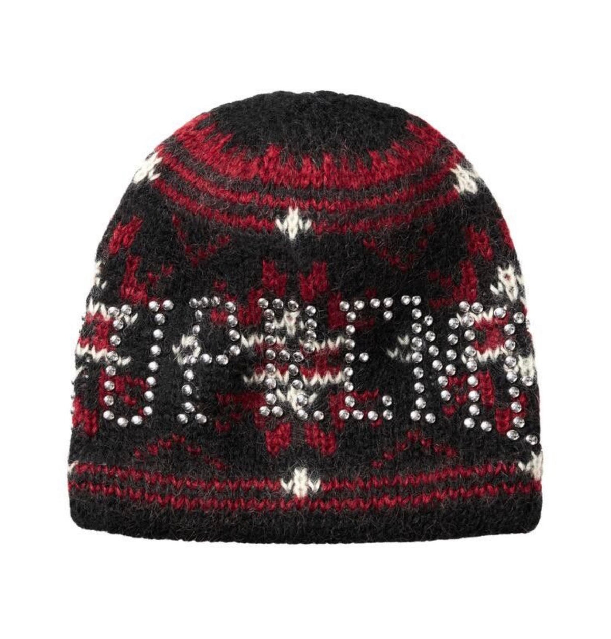 Supreme Studded Fair Isle Beanie