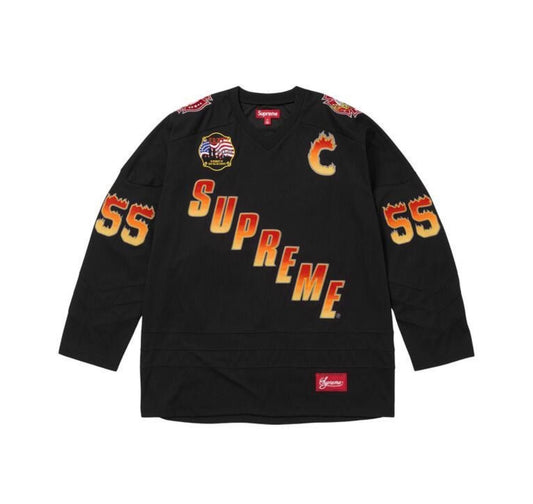 Supreme FDNY Hockey Jersey Black
