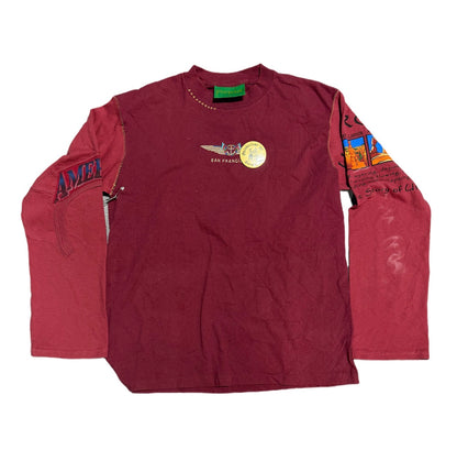 Poor Parker San Francisco Long Sleeve Burgandy