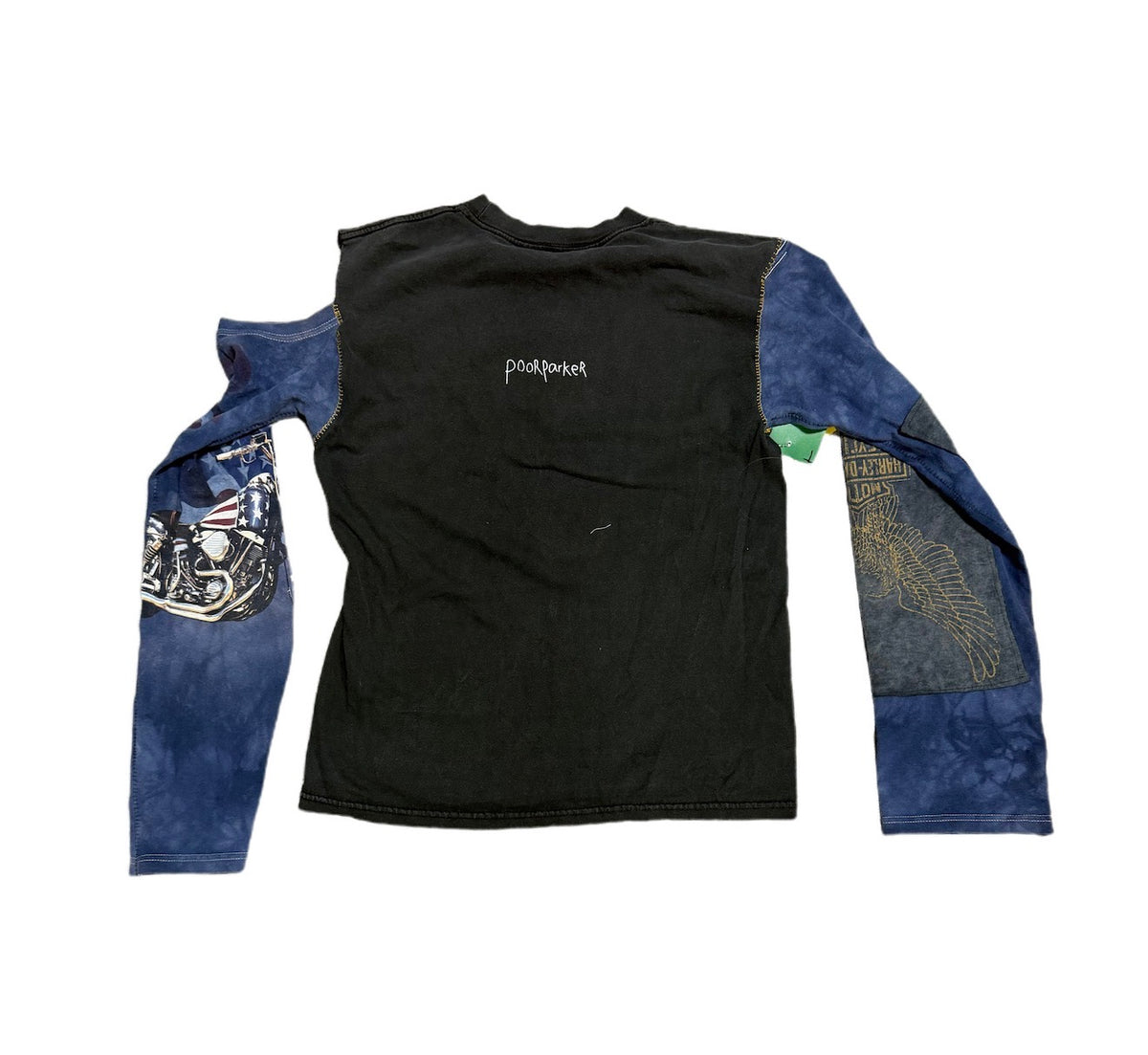 Poor Parker Eagle Ride Hard Cut Out Shoulder Long Sleeve Black